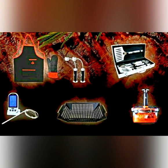 HELL'S KITCHEN BBQ GRILLING SET - Picture 4 of 16